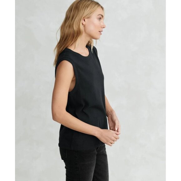 Jenni Kayne Easy Tank Womens Size L Minimalist Knit Pullover Clean Girl Shirt - Picture 5 of 11